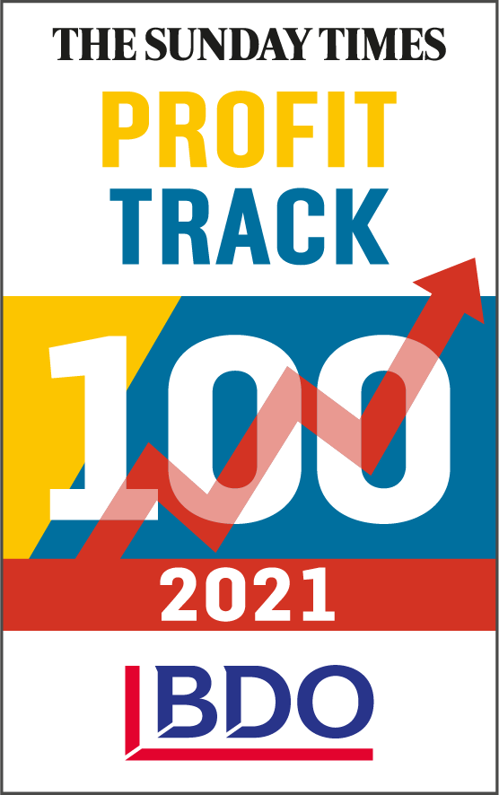 The Times 2021 Profit Track 100 Logo